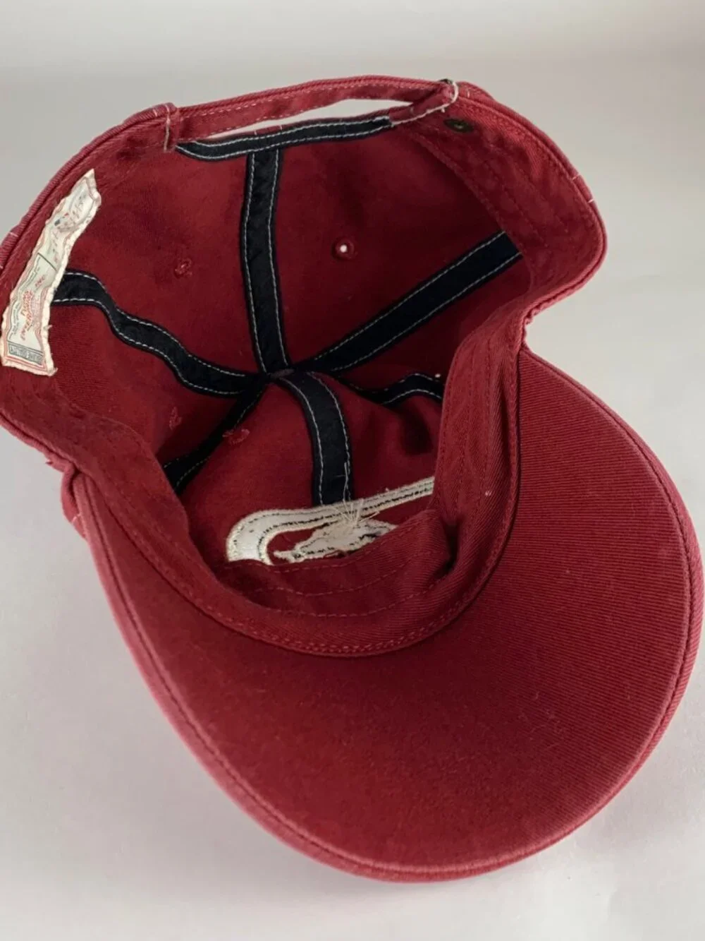Arizona Diamondbacks MLB Vintage Red Twins Enteprise Relaxed Fit Strapback Hat
